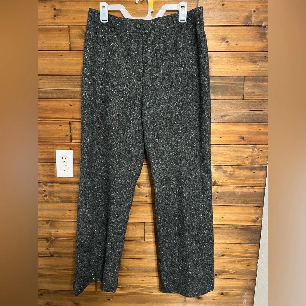 Bernard Zins Paris wool trousers 100% wool made in France size 14 - Picture 1 of 9